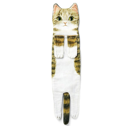 Adorable Kitty Beach Towel