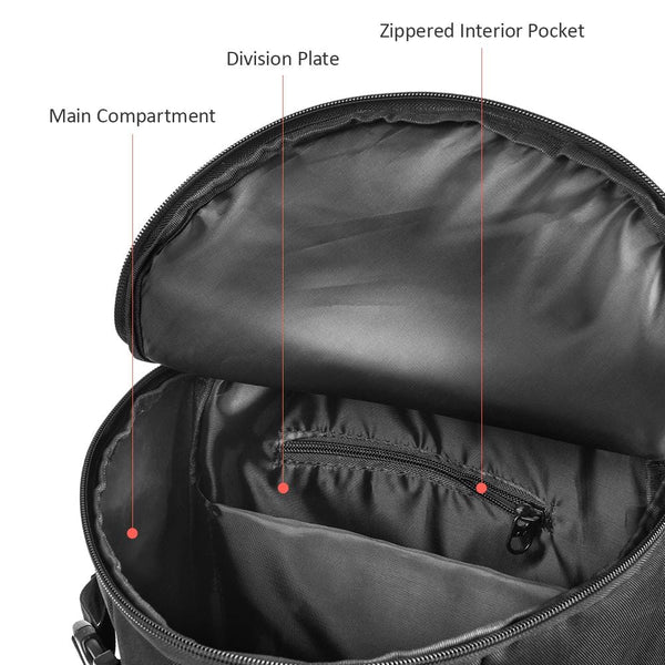 Compact Fishing Gear Bag with Rod Storage