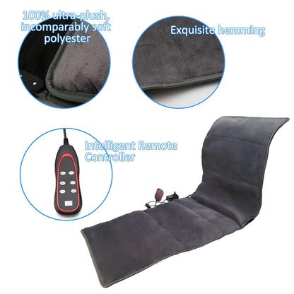Heated Massage Bed Mat for Relaxation