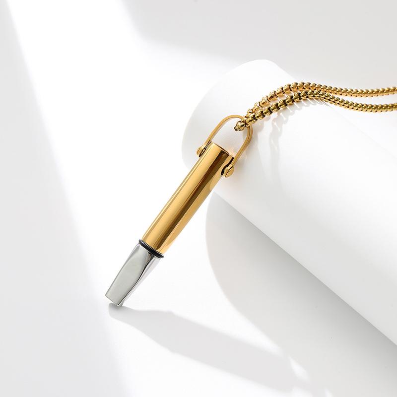 Metallic Airflow Training Necklace - Halri