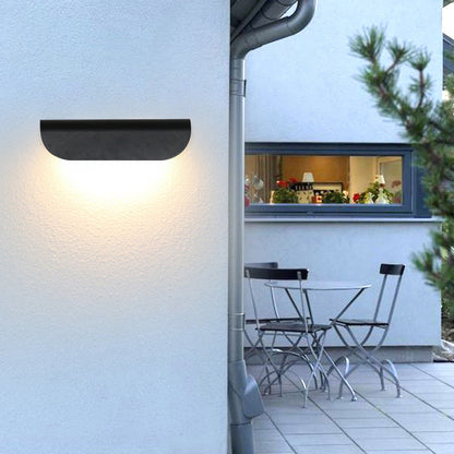 Stylish Rainproof Arc Outdoor Wall Light