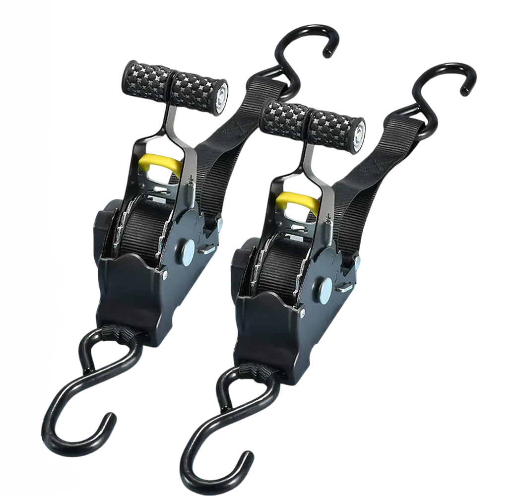 Heavy Duty 2-Piece Tie Down Straps - Halri