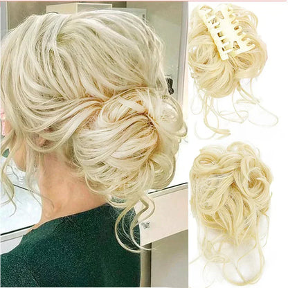 Halri | Easy Clip-in Bun for Curly Hair with Full Volume
