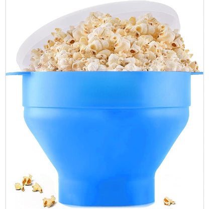 Compact Easy Microwave Popcorn Maker