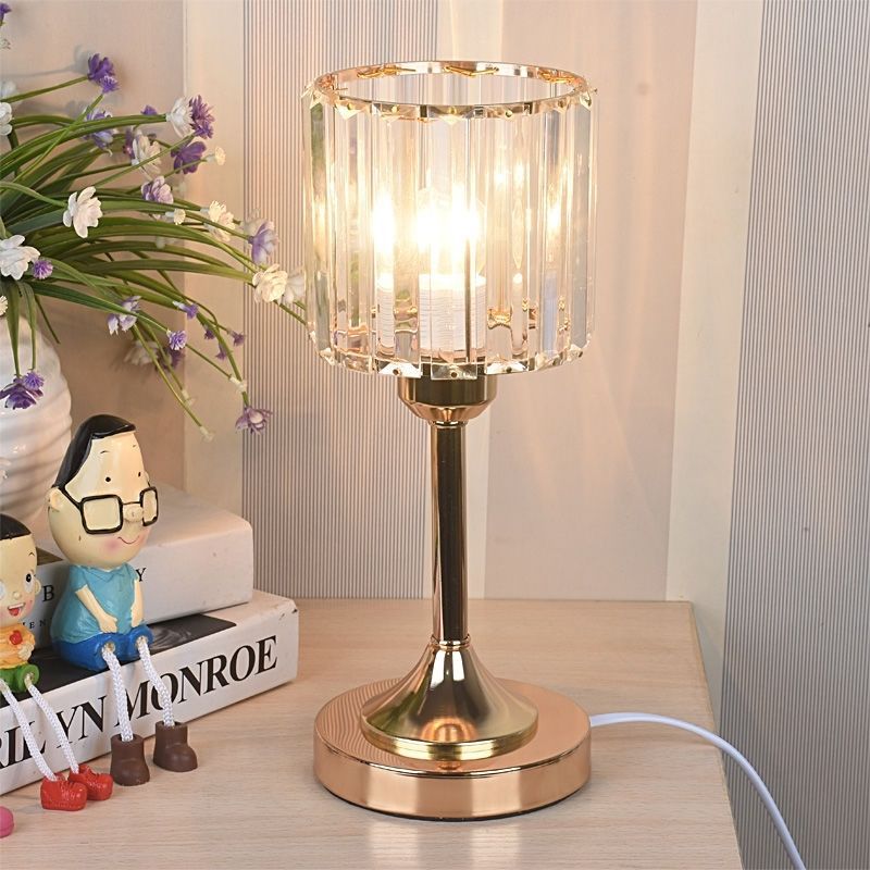 Elegant Glass Nordic Desk Lamp