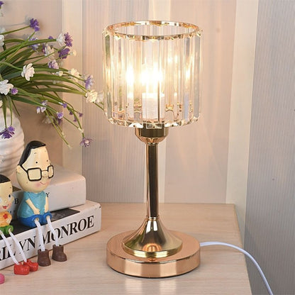 Elegant Glass Nordic Desk Lamp