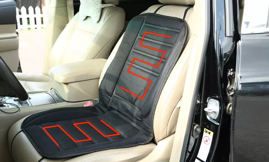 Luxury Heated Car Seat Cover Warm Cushion Pad