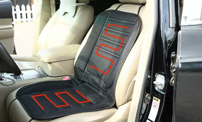 Luxury Heated Car Seat Cover Warm Cushion Pad