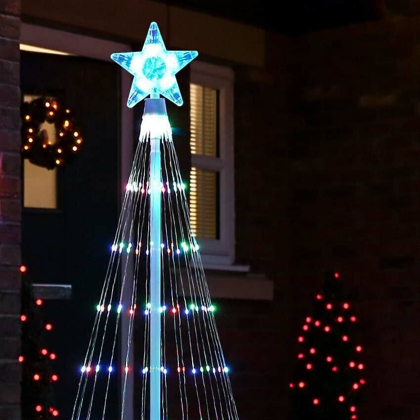 Colorful LED Animated Holiday Tree Light Display