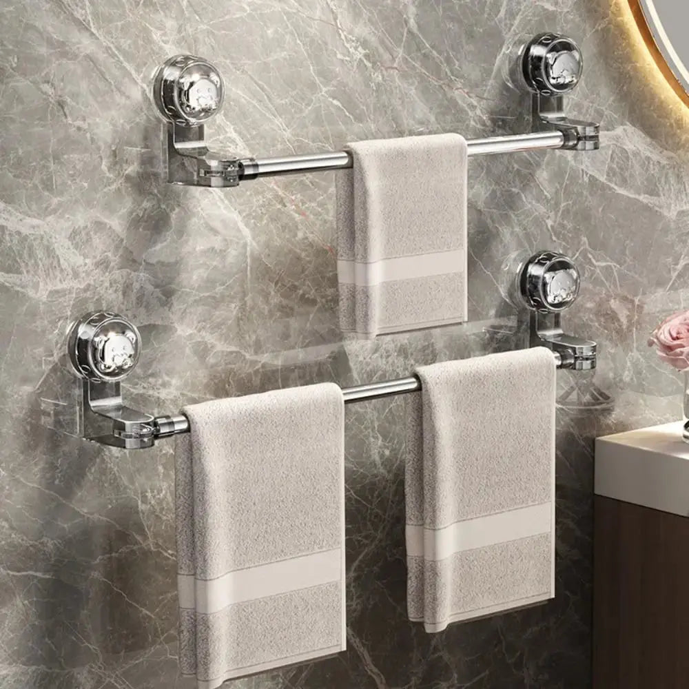 Easy Install Towel Holder with Strong Grip