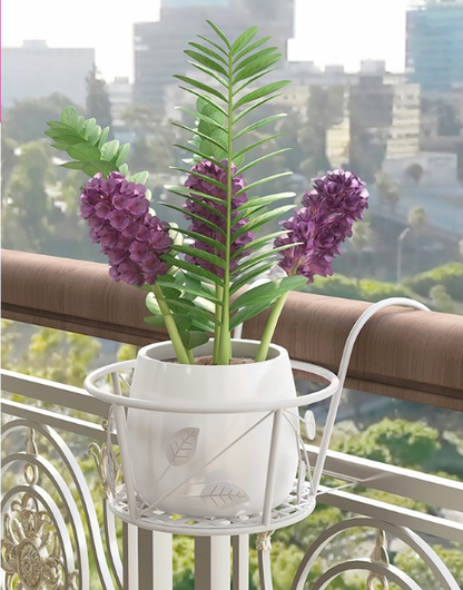 Elegant Floral Floor Lamp