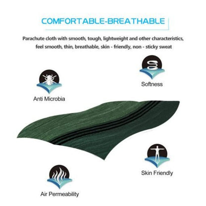 Portable Camping Hammock Set with Bug Net and Rain Fly