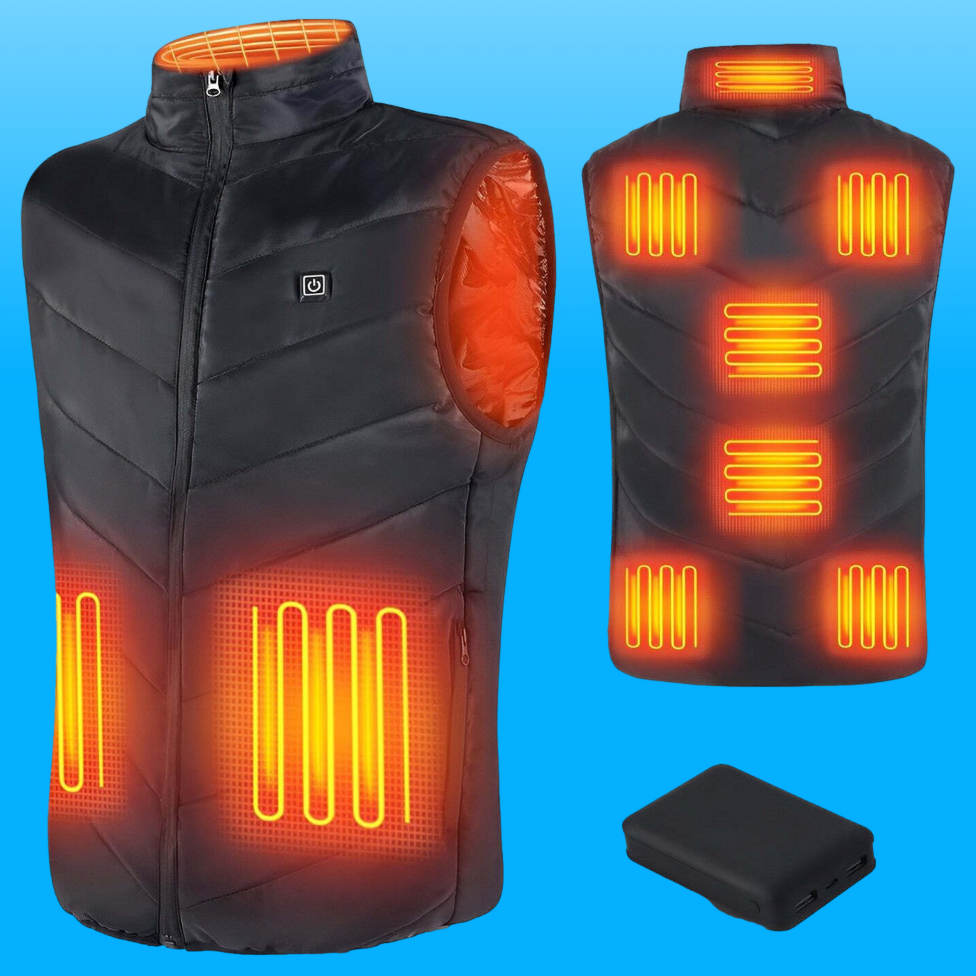 Warm Adjustable Heat Vest for Men and Women - Halri