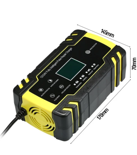 Compact Car Battery Booster Charger