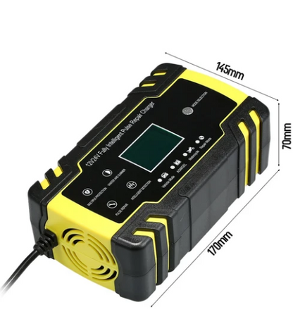 Compact Car Battery Booster Charger