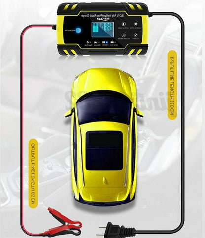 Compact Car Battery Booster Charger