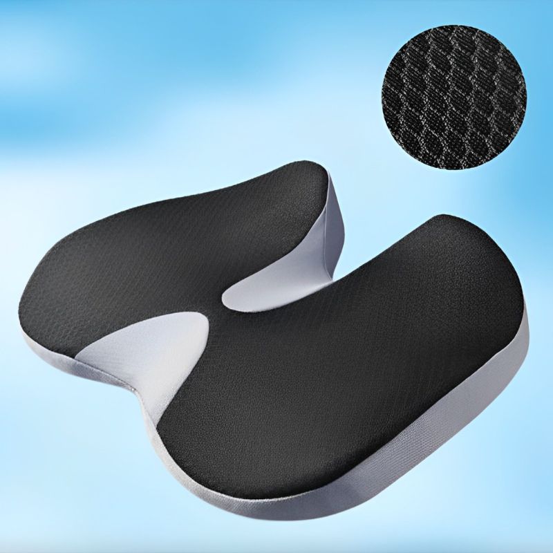 Comfortable Car Seat Pad - Ergonomic Driving Cushion - Halri