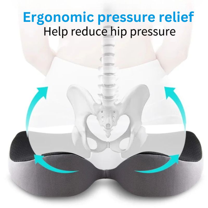 Comfortable Gel Memory Foam Car Seat Pad