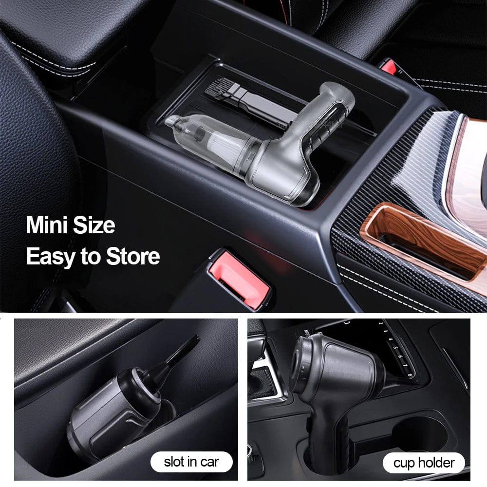 Portable Handheld Car Vacuum Cordless Cleaning Kit