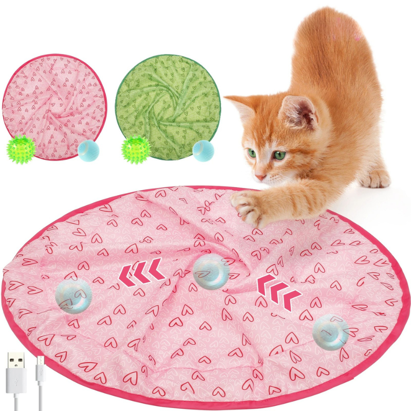 Fun Cat Play Toy with Interactive Ball - Halri