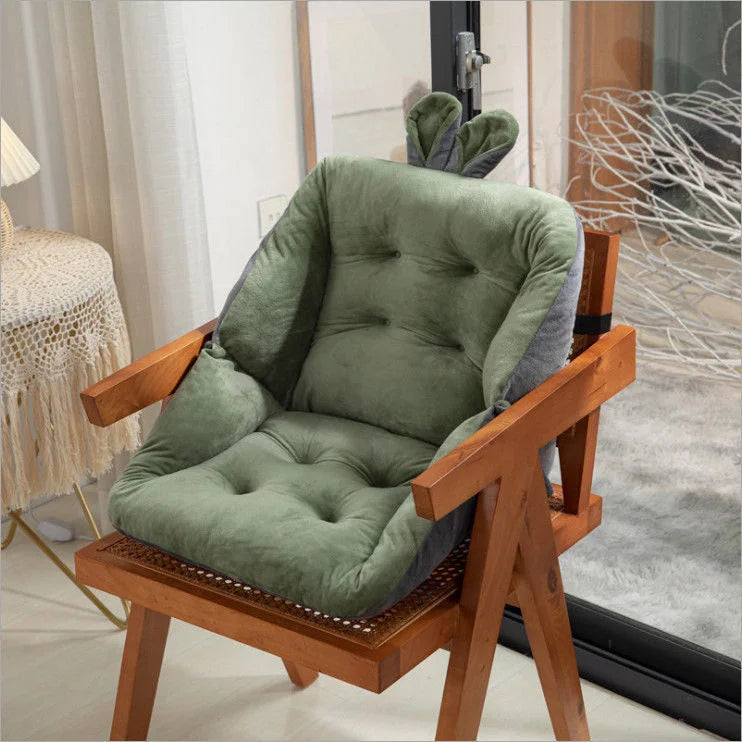 Comfortable Orthopedic Seat Cushion with Soft Velvet Cover