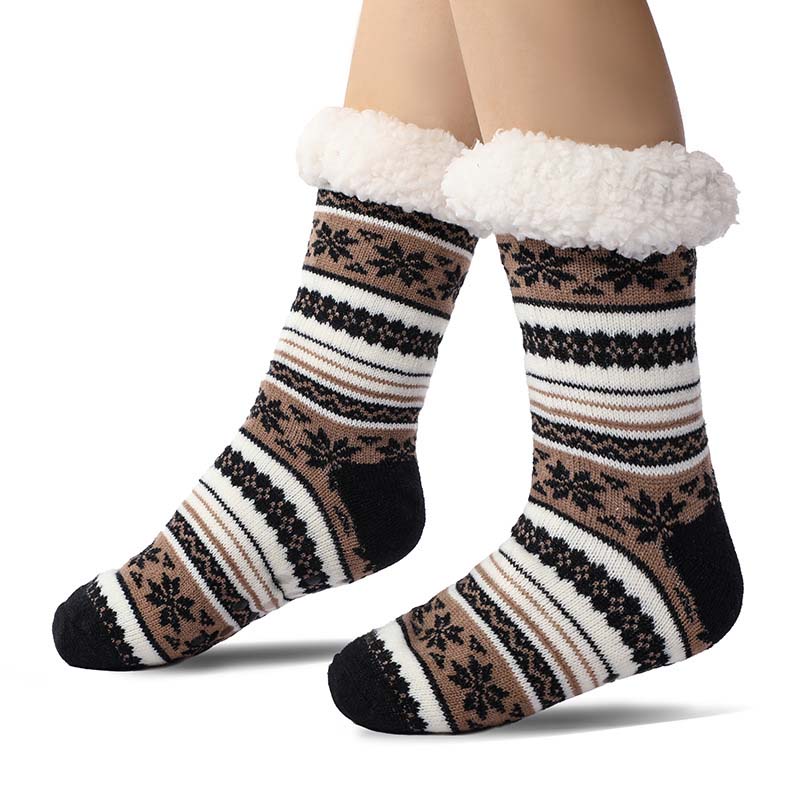 Cozy Plush Cashmere House Socks