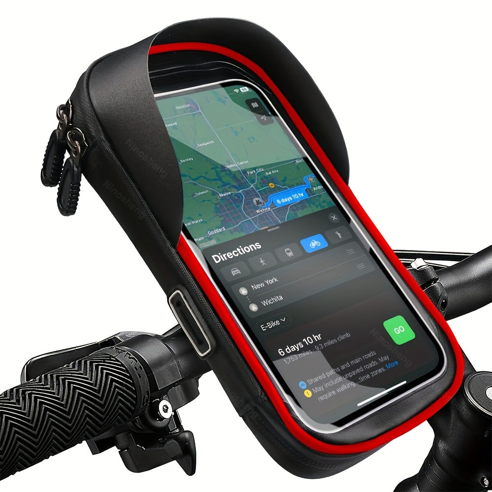 Universal Bike Phone Mount - Adjustable 360° Waterproof Case - Halri