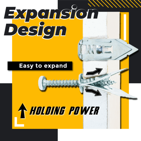 Strong Wall Drywall Anchor Screw Set - Halri