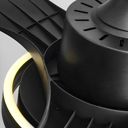 Stylish Ceiling Fan with Light and Remote