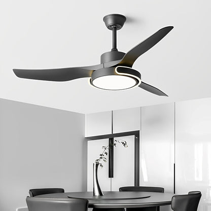 Stylish Ceiling Fan with Light and Remote