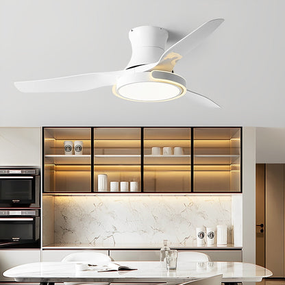 Stylish Ceiling Fan with Light and Remote