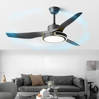 Stylish Ceiling Fan with Light and Remote - Halri