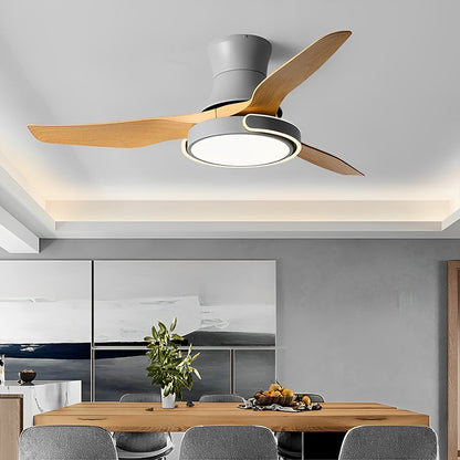 Stylish Ceiling Fan with Light and Remote