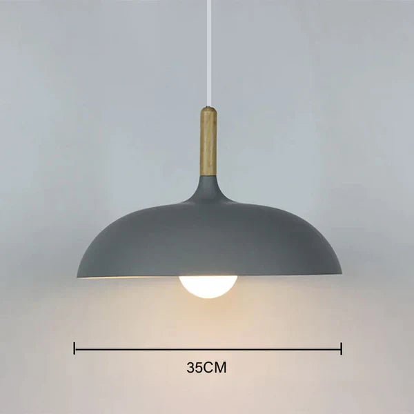 Rustic Wood Ceiling Light Fixture