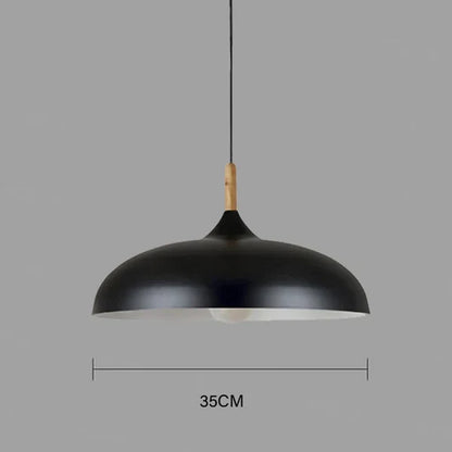 Natural Oak Wooden Ceiling Lamp
