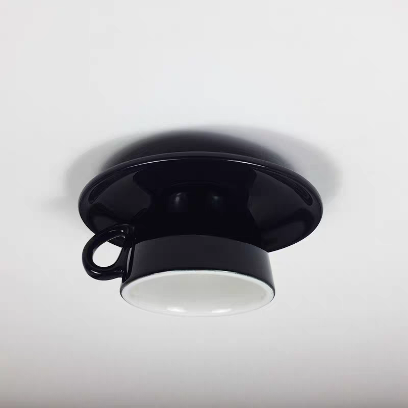 Modern Ceramic Pendant Coffee Cup Lamp