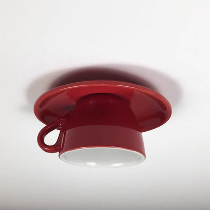Modern Ceramic Pendant Coffee Cup Lamp