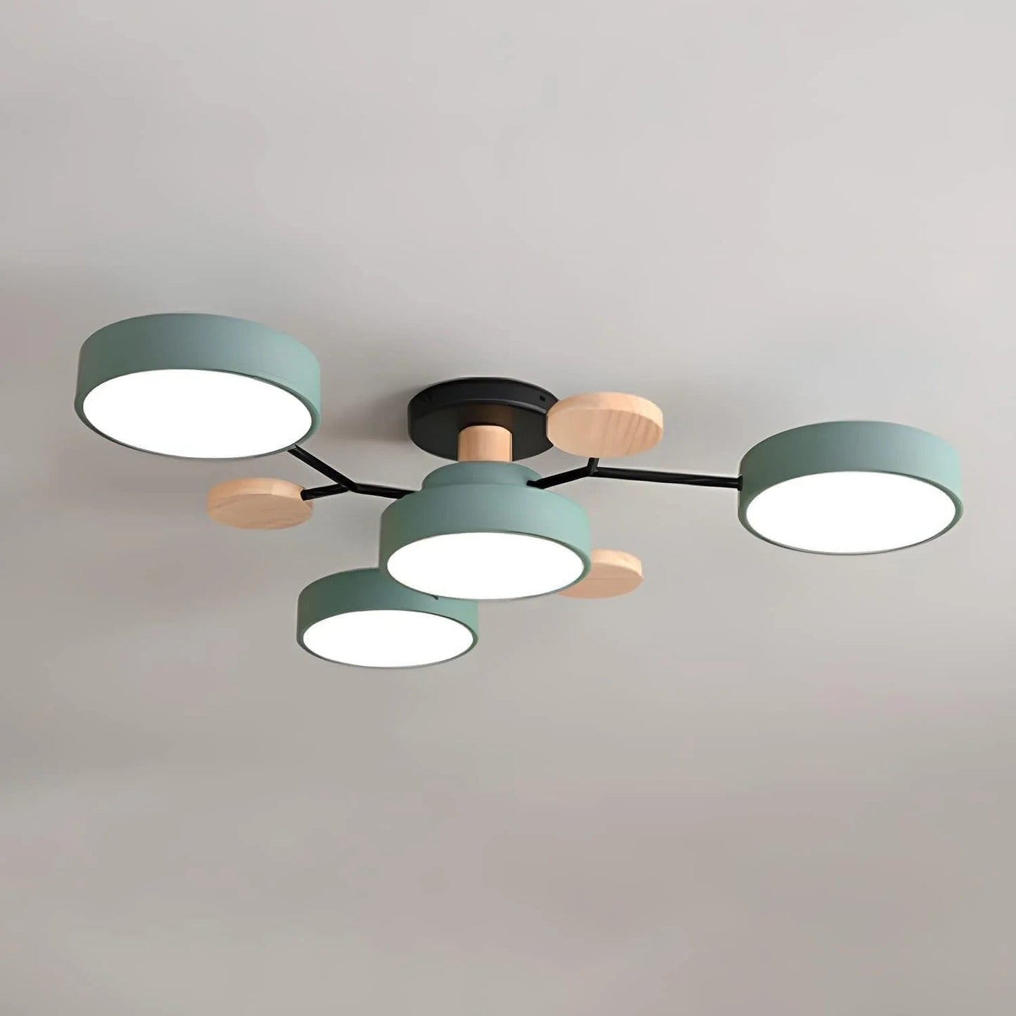 Stylish LED Ceiling Light Fixtures Bright White