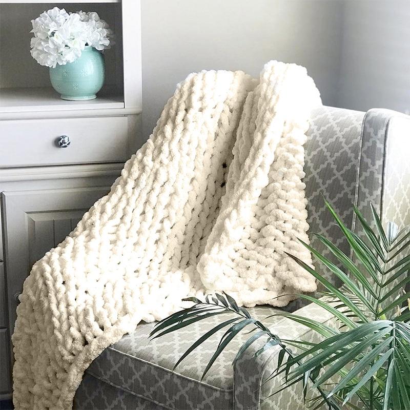 Plush Thick Winter Blanket Cozy Home Decor - Halri