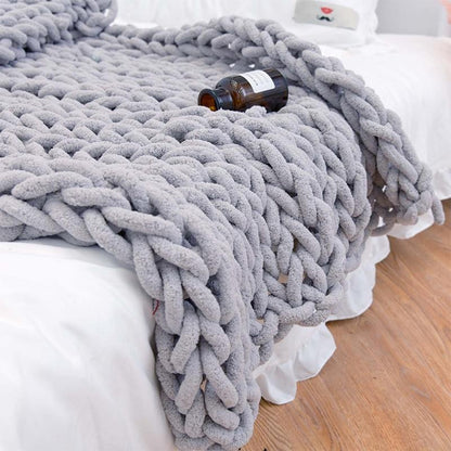 Plush Thick Winter Blanket Cozy Home Decor