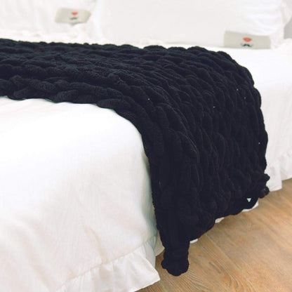 Plush Thick Winter Blanket Cozy Home Decor