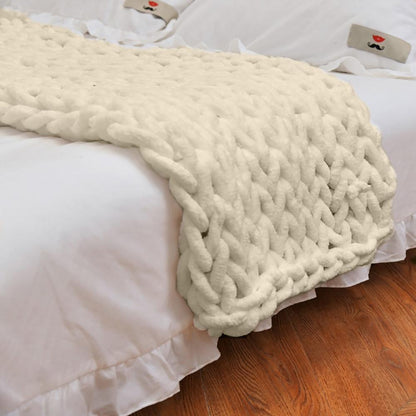 Plush Thick Winter Blanket Cozy Home Decor
