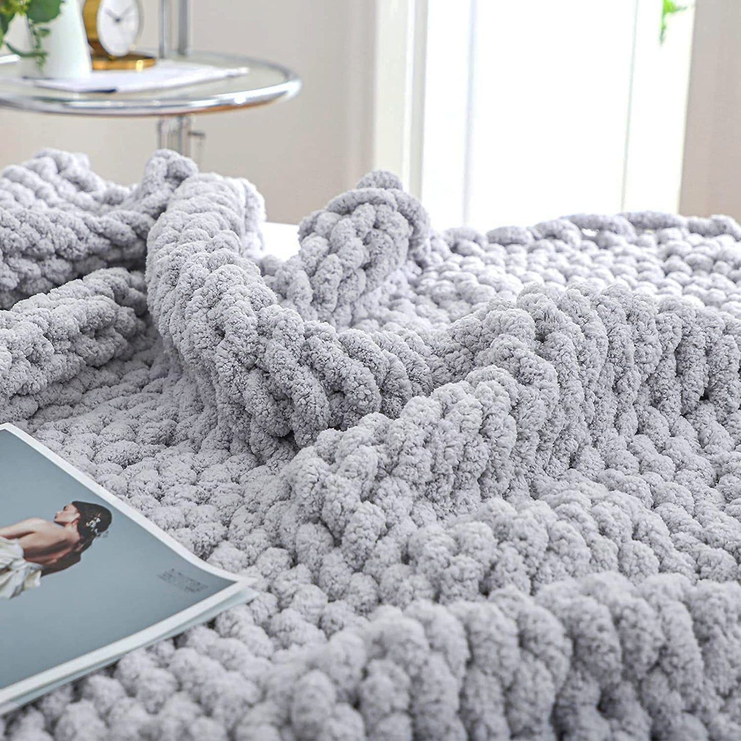 Plush Thick Winter Blanket Cozy Home Decor