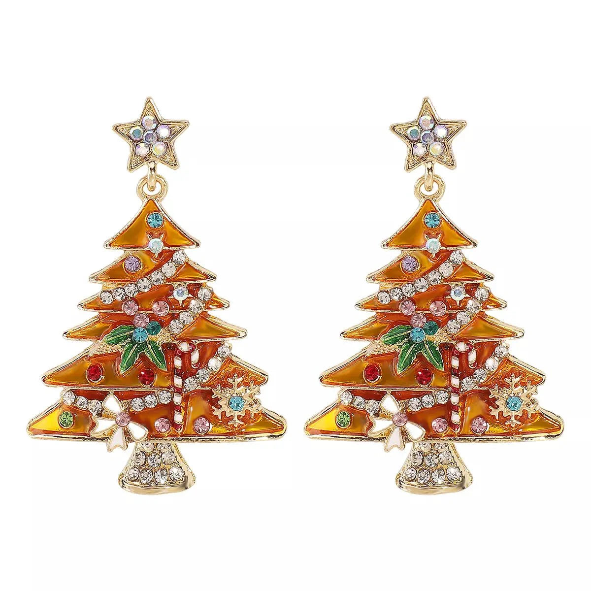 Festive Holiday Drop Earrings