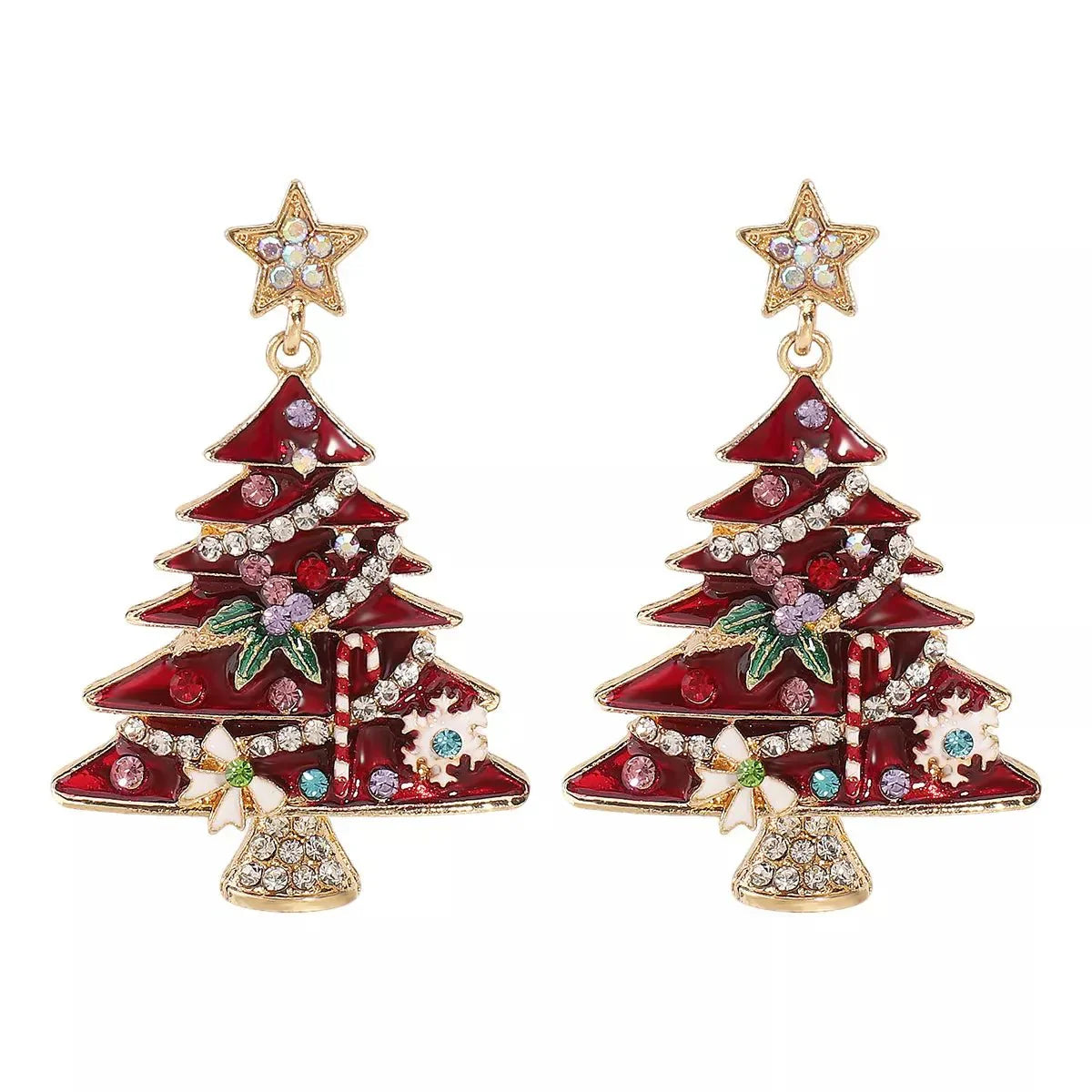 Festive Holiday Drop Earrings