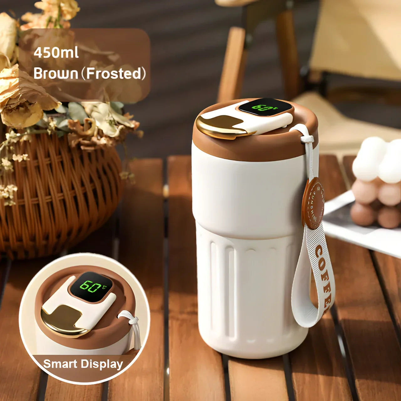 Smart Temperature Control Coffee Mug - Halri