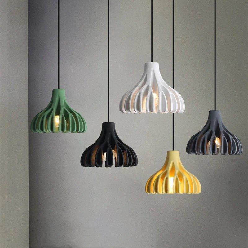 Unique Glass Floral Pendant Ceiling Light - Halri
