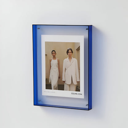 Vibrant Glass Picture Frame – Modern Display