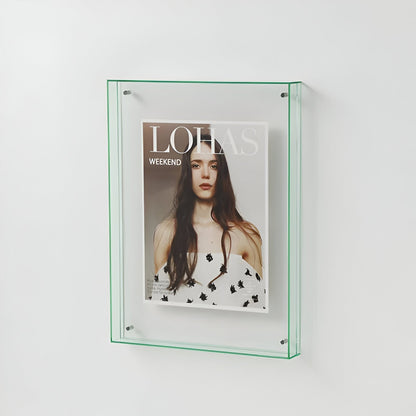 Vibrant Glass Picture Frame – Modern Display