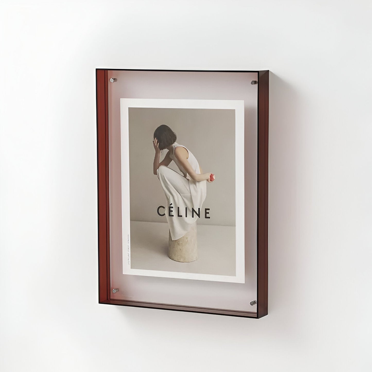 Vibrant Glass Picture Frame – Modern Display